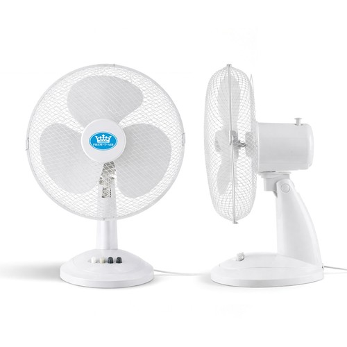 Schreibtischventilator weiß