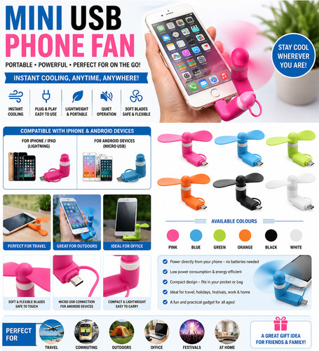 Stück mini handy lüfter - stück,