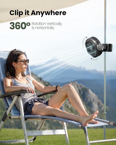 Kompakter camping ventilator - camping,